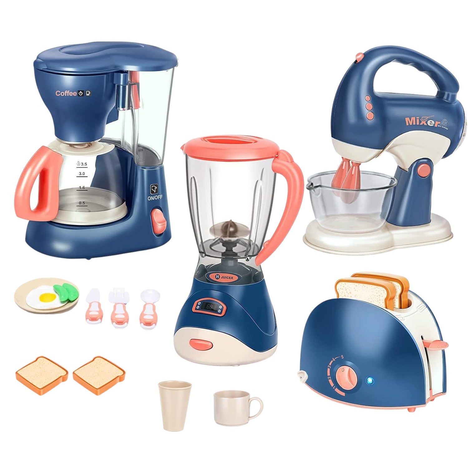 Set Accesorii Bucatarie Copii KidProtect Little Chef Deluxe Set Set Accesorii Bucatarie Copii KidProtect Little Chef Deluxe Set
